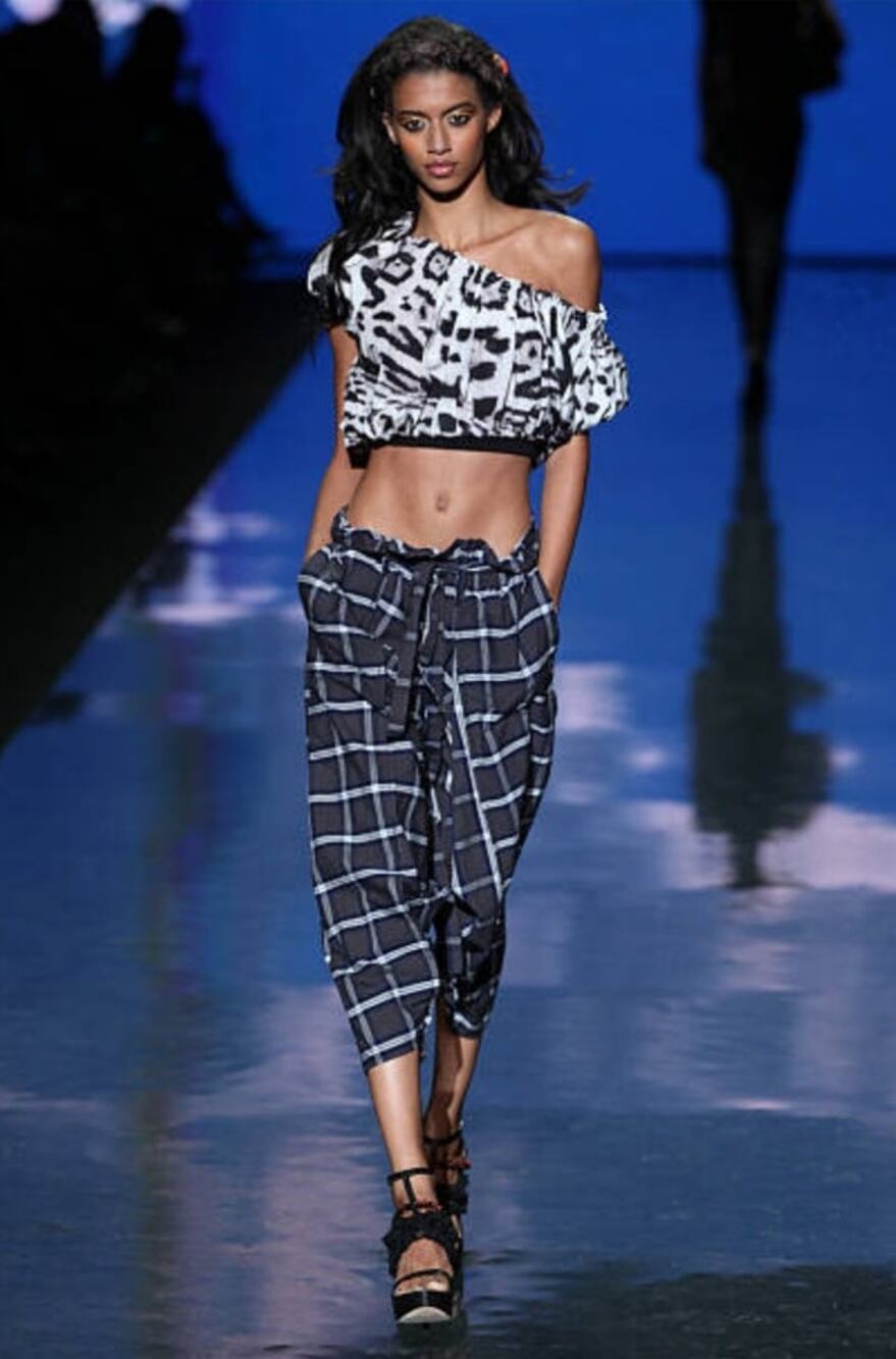 NWT L.A.M.B. Gwen Stefani Archival Runway Top